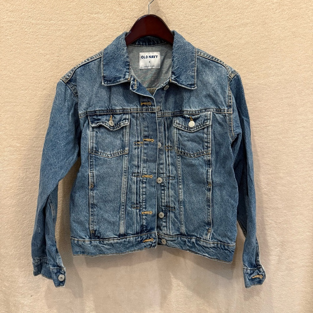 Old Navy Classic Blue Jean Jacket